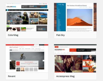 Cómo elegir un theme de WORDPRESS (3/6): tipo de plantilla