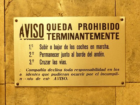 mayúsculas en un aviso